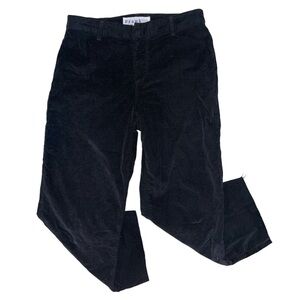 Frank and Eileen kinsale black corduroy pants women’s size 12